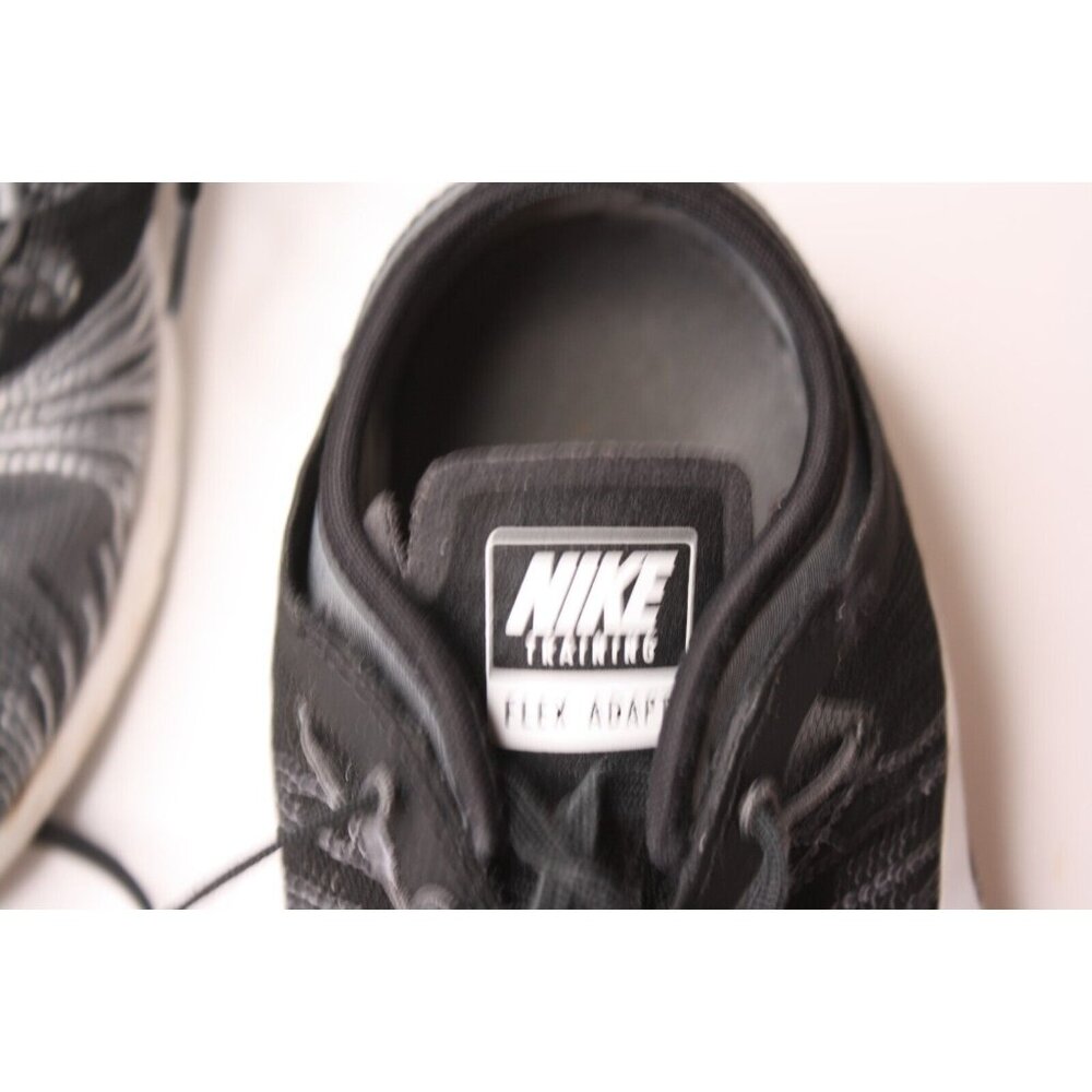 Nike Training Flex Adapt Womens Shoe Sneaker Size 7 Black Grey White - Picture 3 of 8